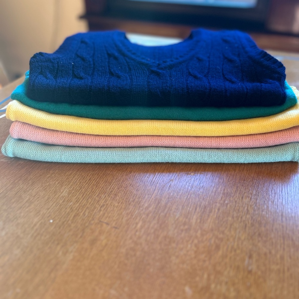 Colorful Women’s Vintage Sweater Vest Collection